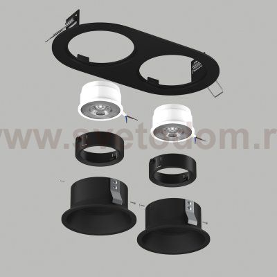 Встраиваемый светильник Lightstar D6570707BMOD