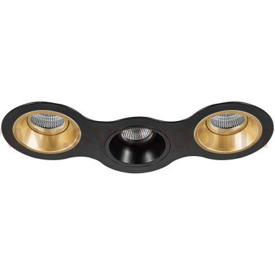 Комплект из светильников и рамки DOMINO Domino Lightstar D697030703