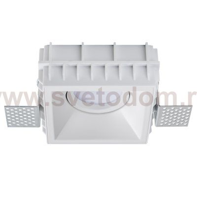 Комплект из светильника и рамки DOMINO QUAD MR16 БЕЛЫЙ Domino Lightstar G214506