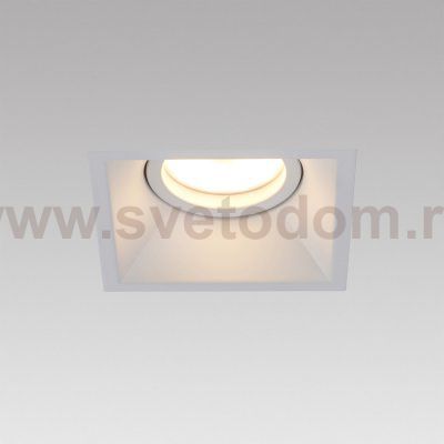 Комплект из светильника и рамки DOMINO QUAD MR16 БЕЛЫЙ Domino Lightstar G214506