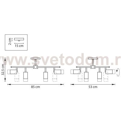 Люстра потолочная Rullo Lightstar LR7283643741