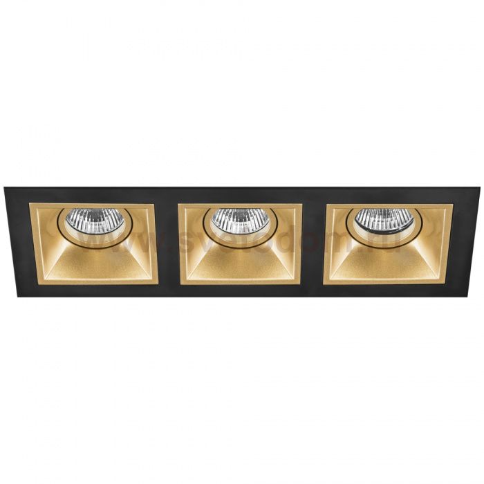 Комплект из светильников и рамки DOMINO Domino Lightstar D537030303