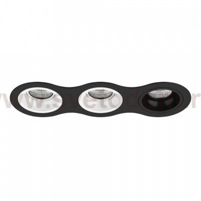 Комплект из светильников и рамки DOMINO Domino Lightstar D637060706