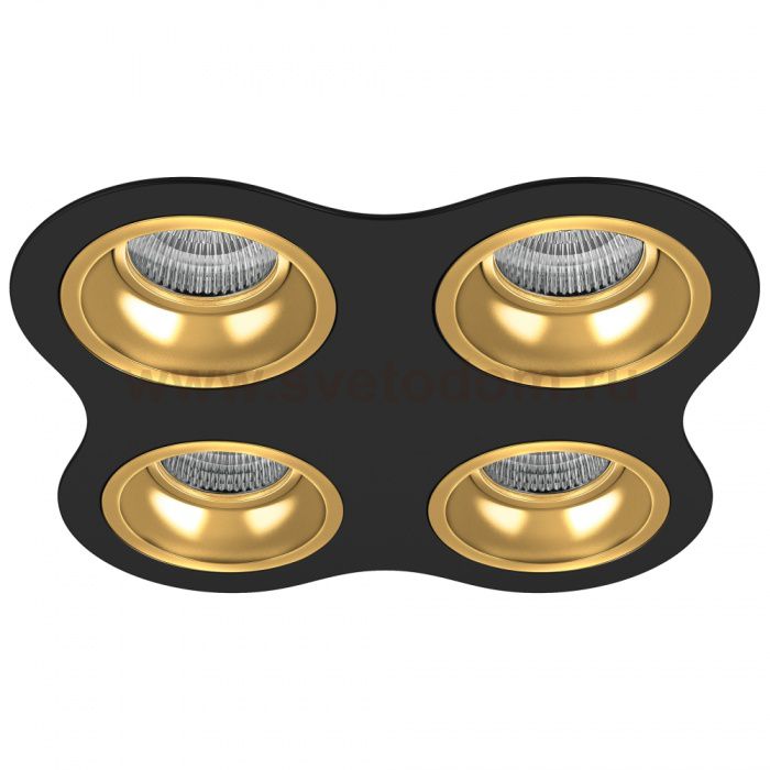 Комплект из светильников и рамки DOMINO Domino Lightstar D64703030303