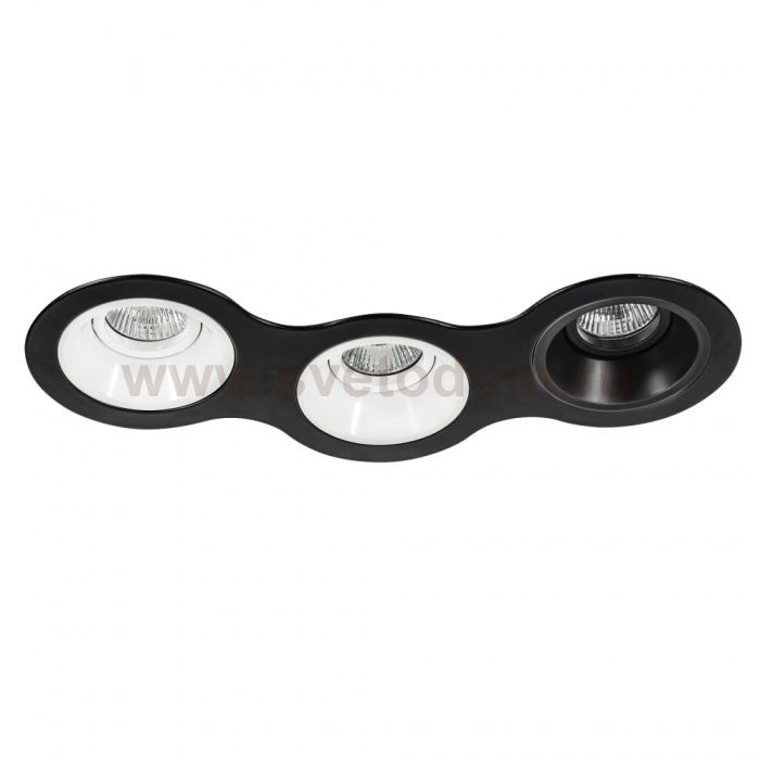 Комплект из светильников и рамки DOMINO Domino Lightstar D697060706