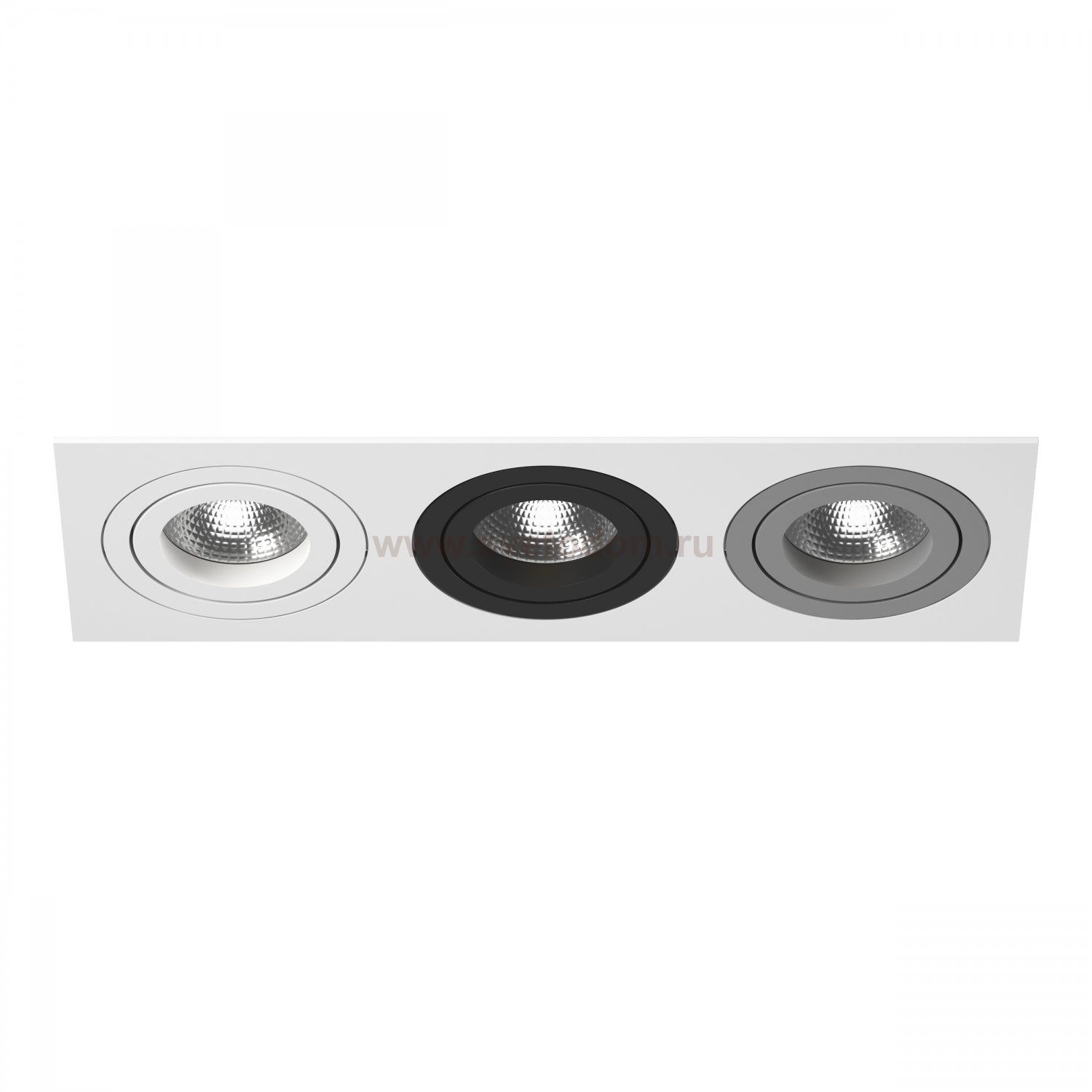 Комплект из светильника и рамки Intero 16 Lightstar i536060709