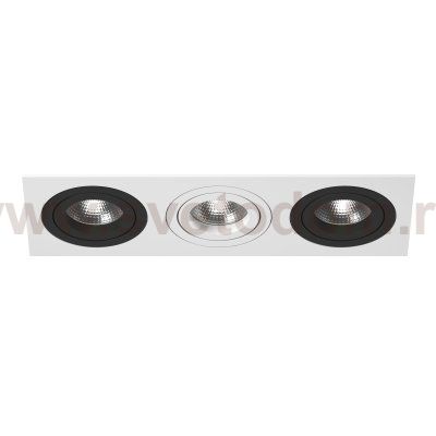Комплект из светильника и рамки Intero 16 Lightstar i536070607