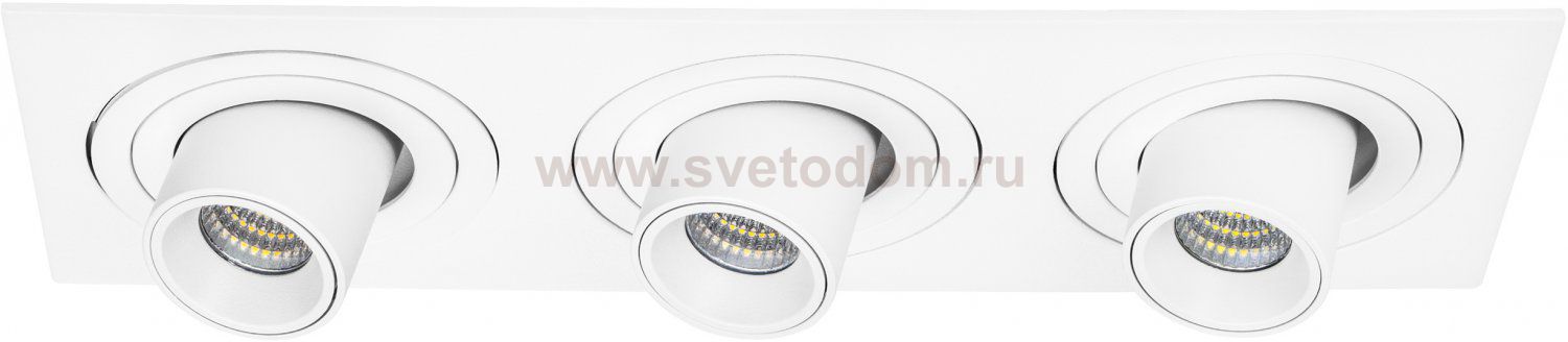 Комплект из светильника и рамки Intero Intero TUBO Lightstar i536164