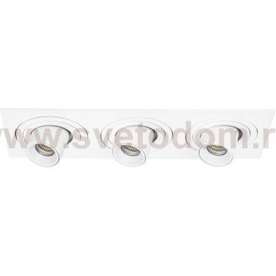 Комплект из светильника и рамки Intero Intero TUBO Lightstar i536164