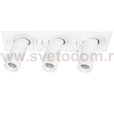 Комплект из светильника и рамки Intero Intero TUBO Lightstar i536264