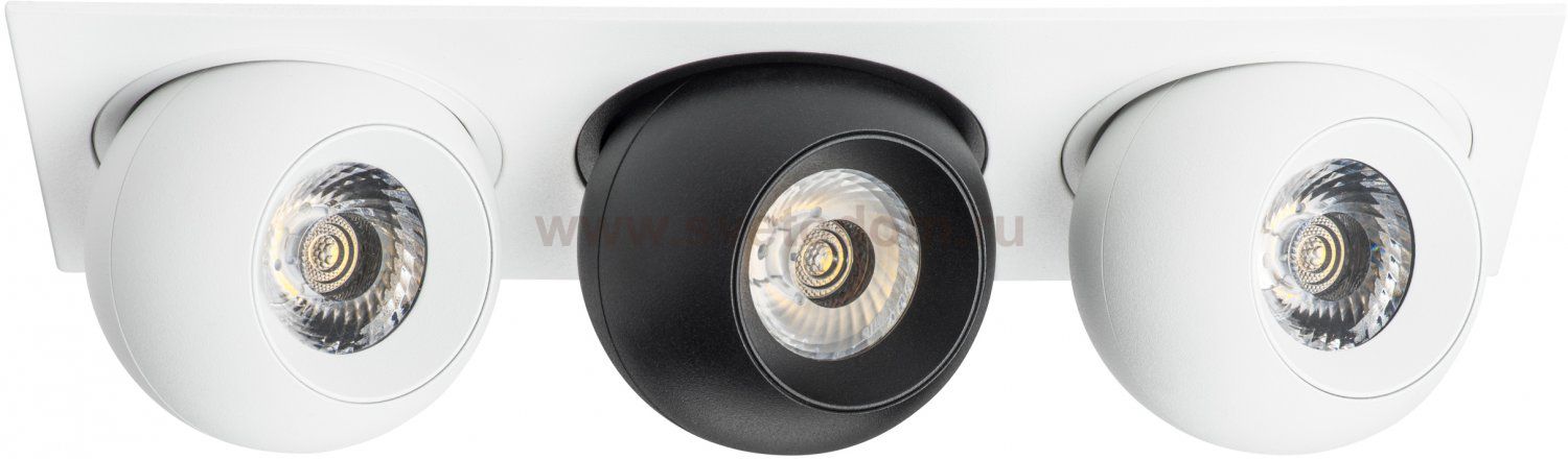 Комплект из светильника и рамки Intero Intero BALL Lightstar i536627262