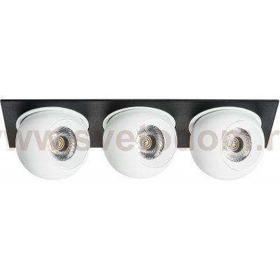 Комплект из светильника и рамки Intero Intero BALL Lightstar i537626262