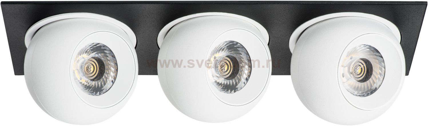 Комплект из светильника и рамки Intero Intero BALL Lightstar i537646464