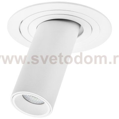 Комплект из светильника и рамки Intero Intero TUBO Lightstar i616264
