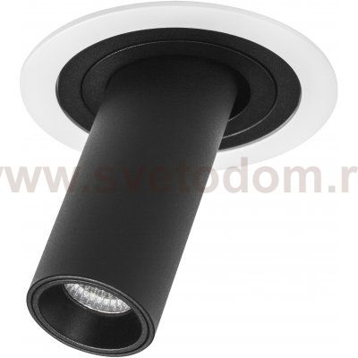Комплект из светильника и рамки Intero Intero TUBO Lightstar i616272