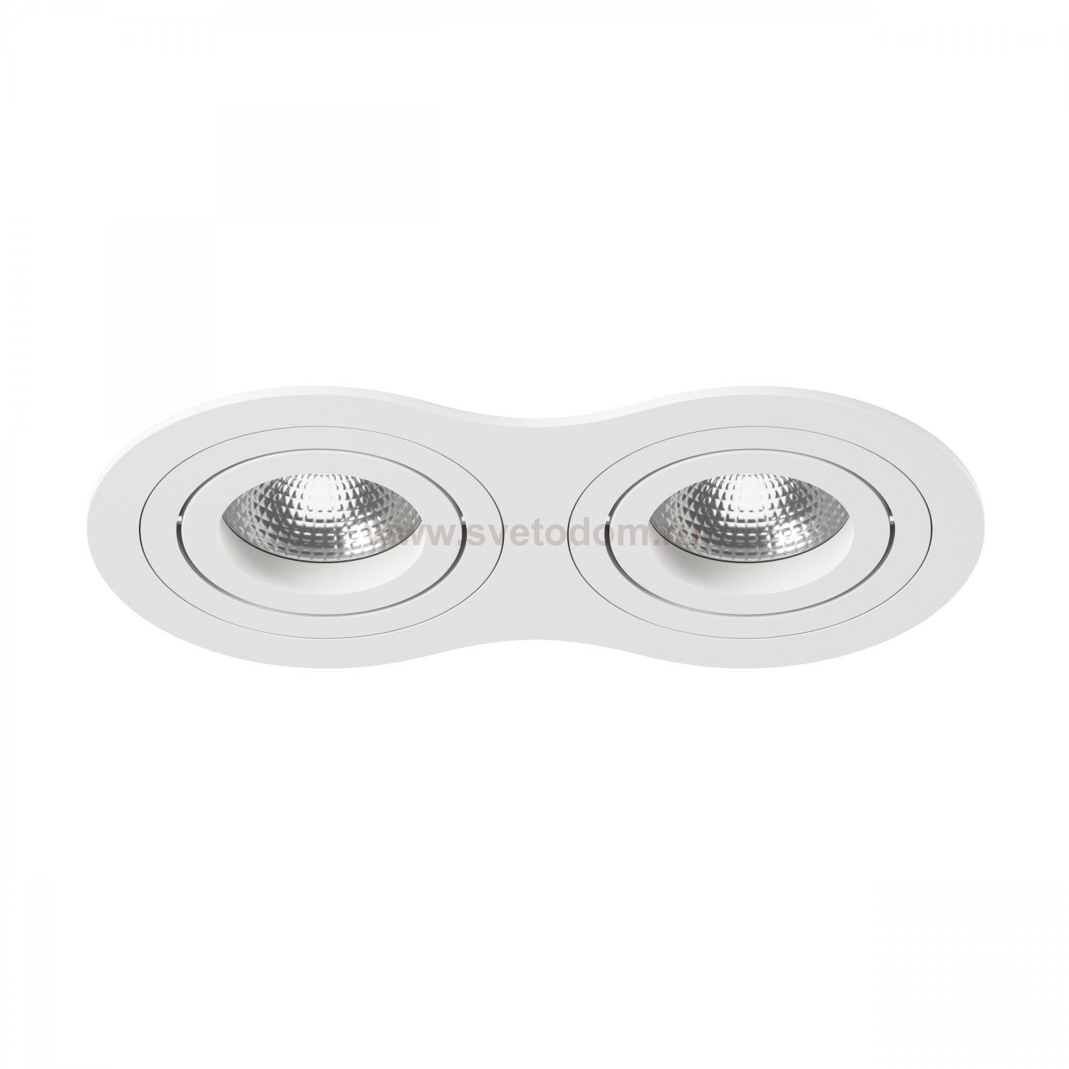 Комплект из светильника и рамки Intero 16 Lightstar i6260606