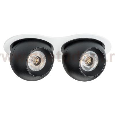 Комплект из светильника и рамки Intero Intero BALL Lightstar i6267474