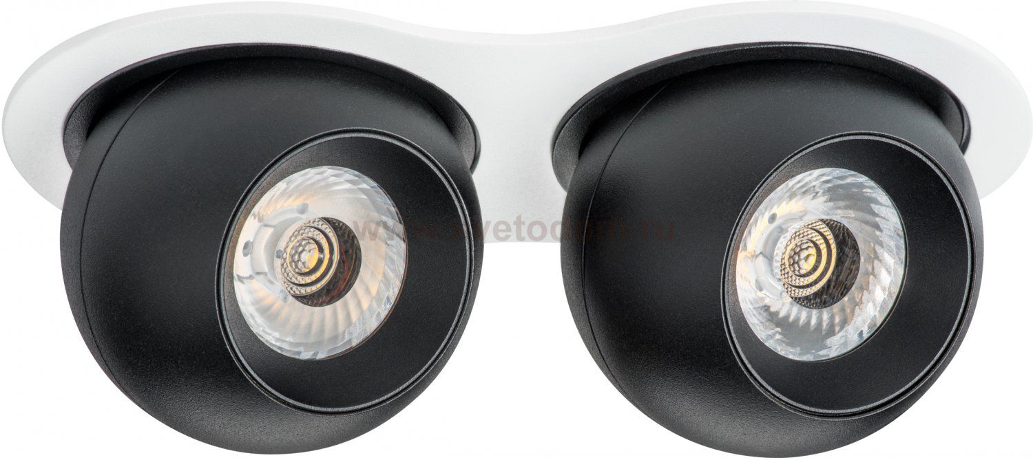 Комплект из светильника и рамки Intero Intero BALL Lightstar i6267474