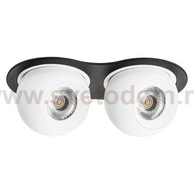 Комплект из светильника и рамки Intero Intero BALL Lightstar i6276464