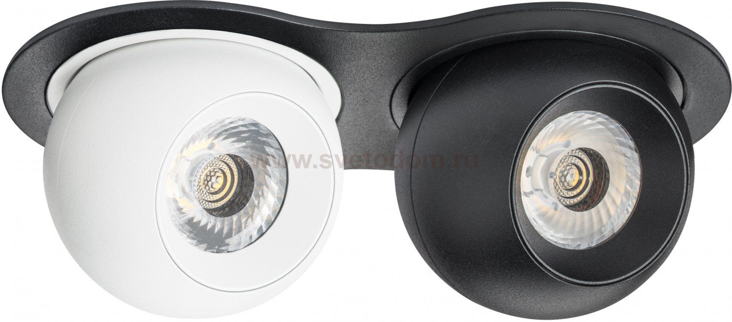 Комплект из светильника и рамки Intero Intero BALL Lightstar i6276474