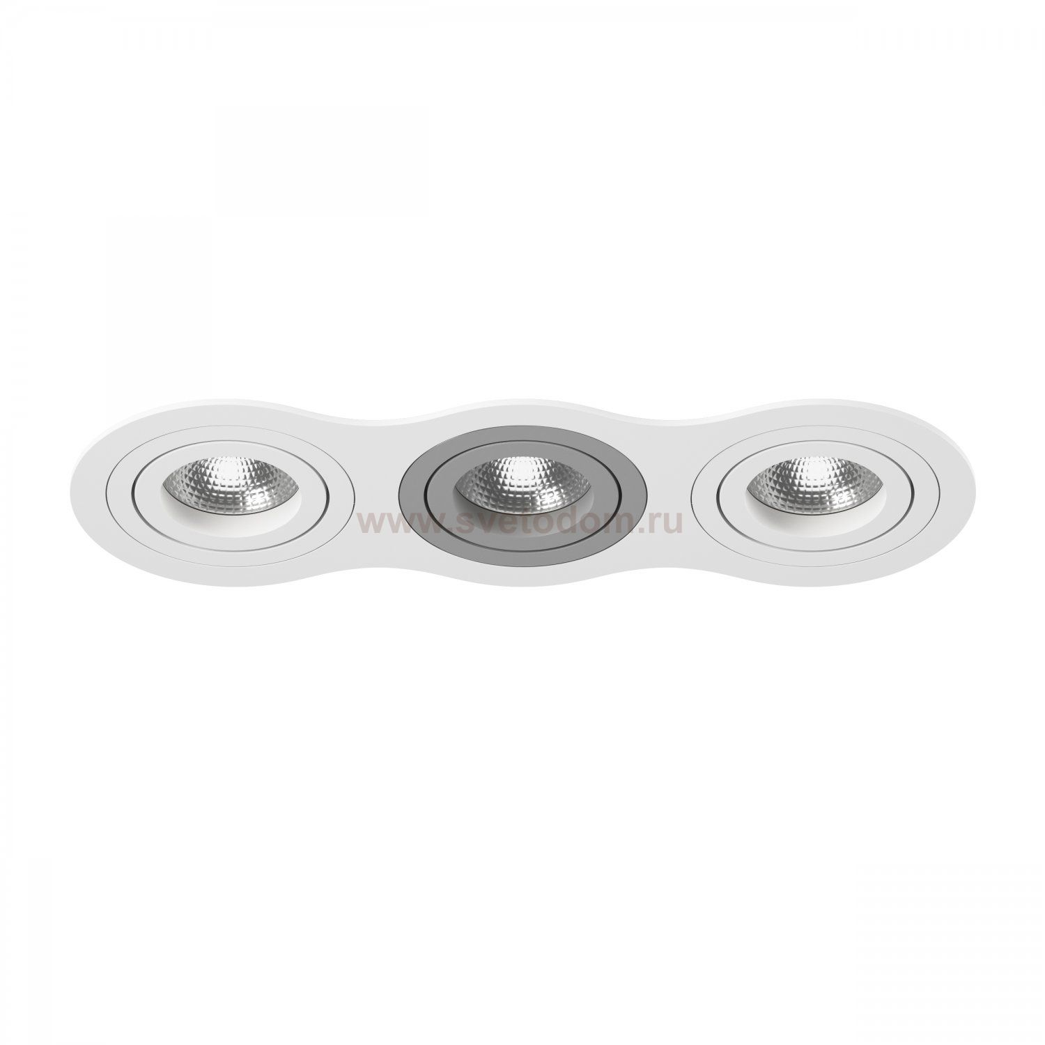 Комплект из светильника и рамки Intero 16 Lightstar i636060906