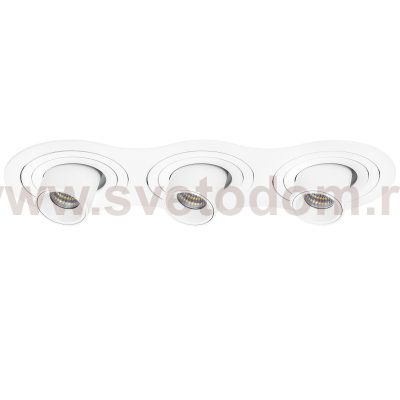 Комплект из светильника и рамки Intero Intero TUBO Lightstar i636162