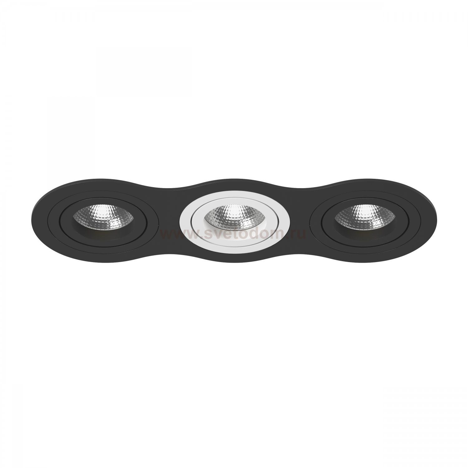 Комплект из светильника и рамки Intero 16 Lightstar i637070607