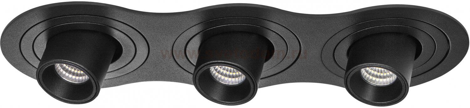 Комплект из светильника и рамки Intero Intero TUBO Lightstar i637174