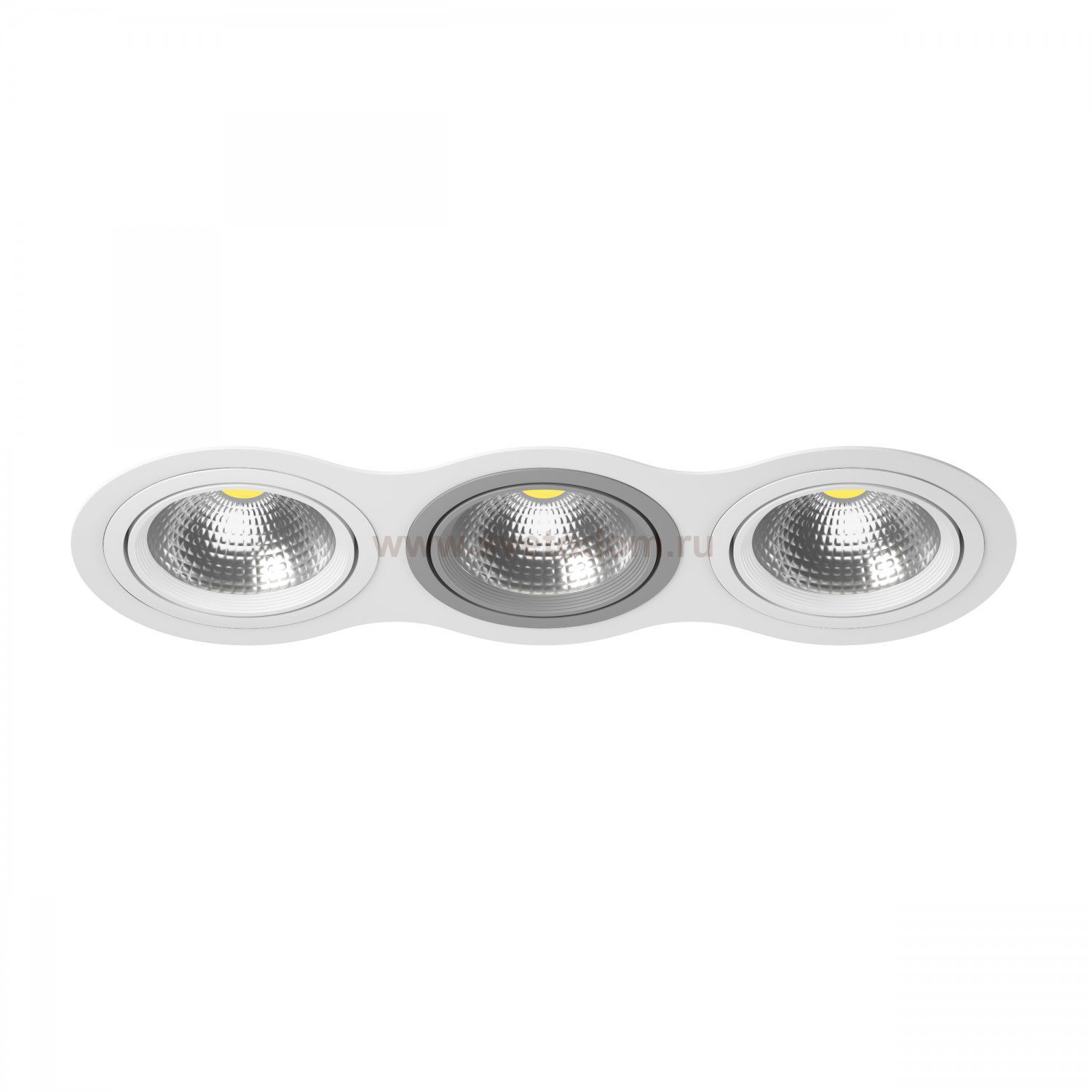 Комплект из светильника и рамки Intero 111 Lightstar i936060906