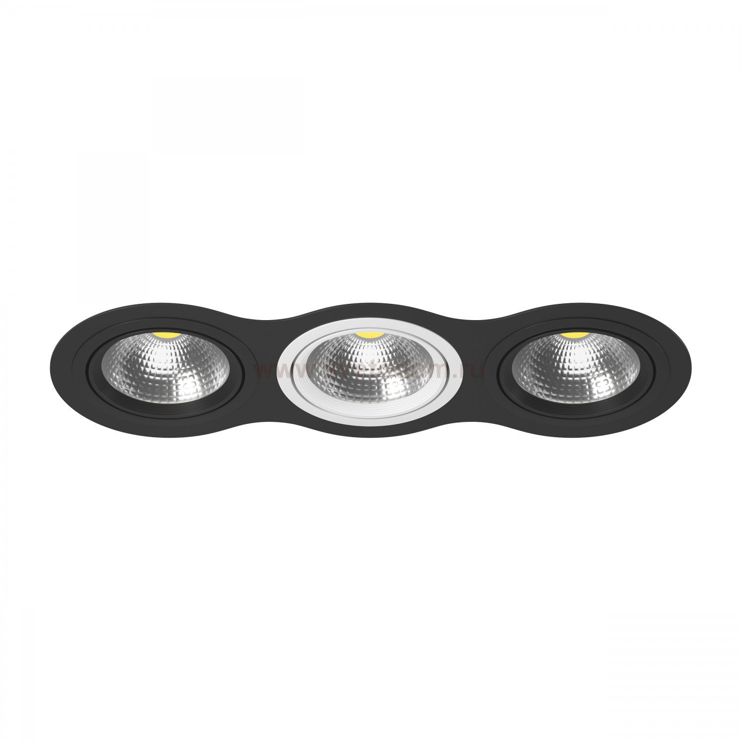 Комплект из светильника и рамки Intero 111 Lightstar i937070607