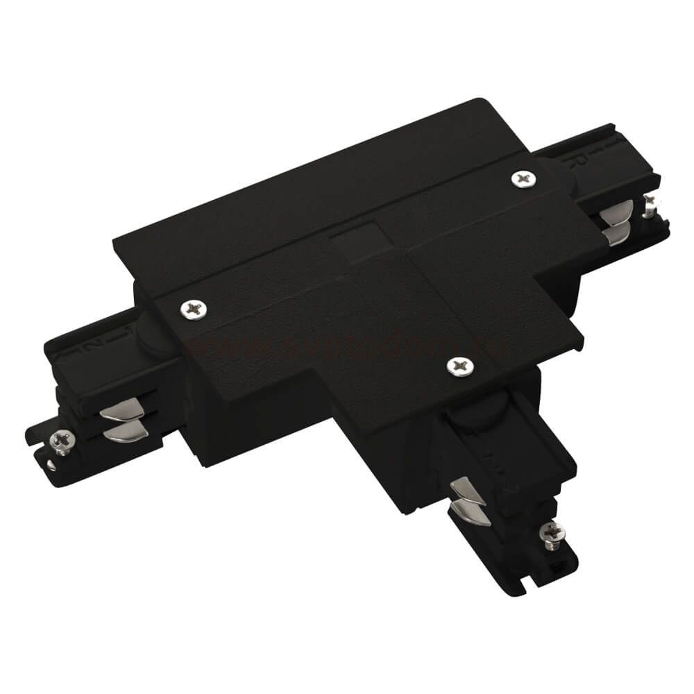 Светильник спот Ideal lux LINK TRIM T-CONNECTOR RIGHT BLACK (188140)