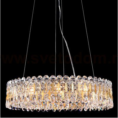 Светильник подвесной Crystal lux LIRICA SP10 D610 CHROME 2200/210