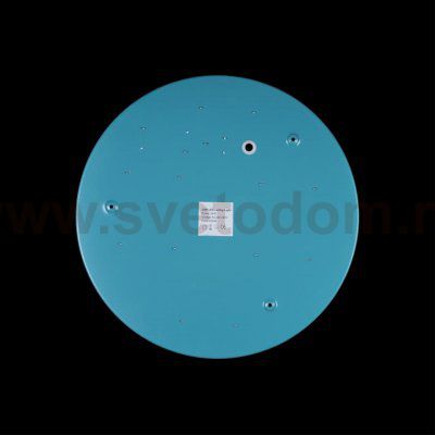 Потолочный светильник 400мм Loft it 10003/24 Blue Axel голубой/дерево