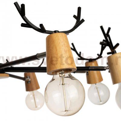 Подвесной светильник Loft it 10024/8 Black Sven