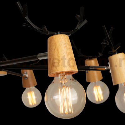 Подвесной светильник Loft it 10024/8 Black Sven