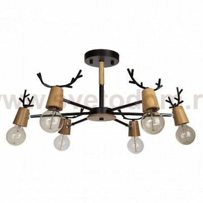 Потолочный светильник Loft it 10024/6 Black Sven