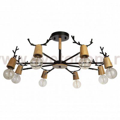 Подвесной светильник Loft it 10024/8 Black Sven