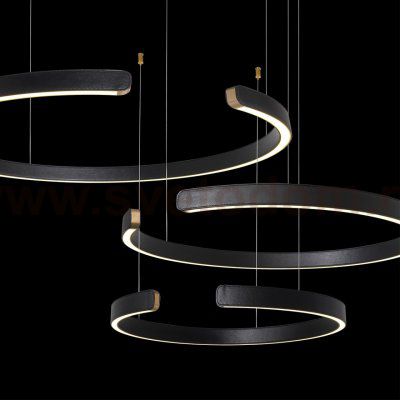 Подвесной светильник Loft it 10025/3 Black Ring