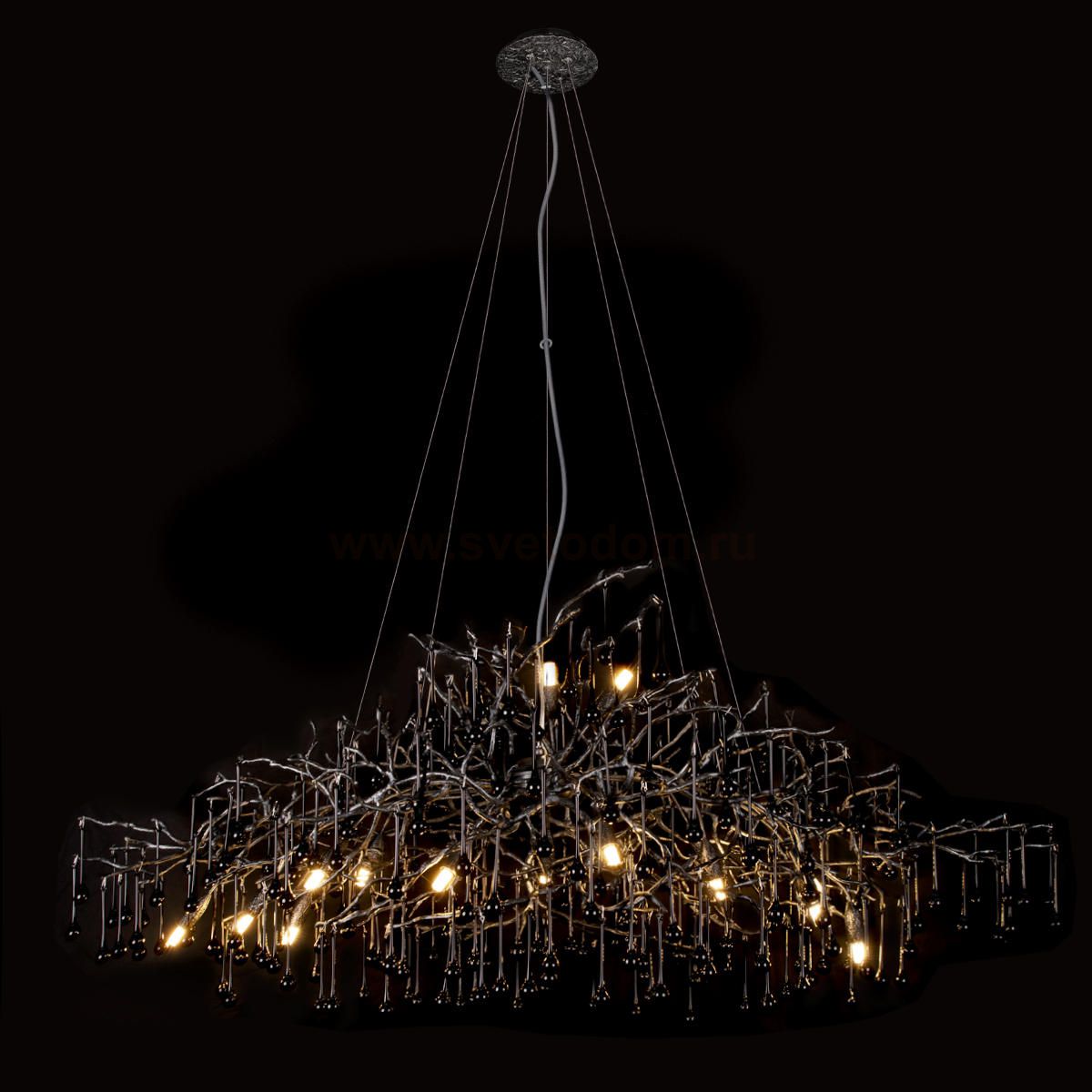 10067/1500 BK Подвесная люстра LOFT IT Bijout