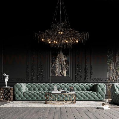 10067/1800 BK Подвесная люстра LOFT IT Bijout