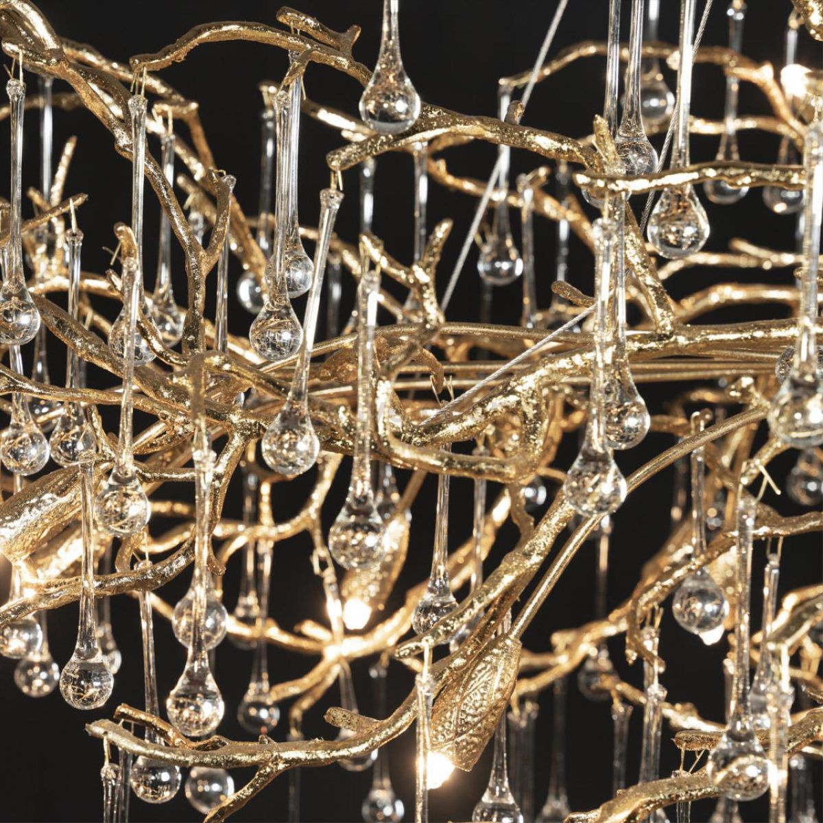 Подвесная люстра Loft it 10067/1800 GD Bijout