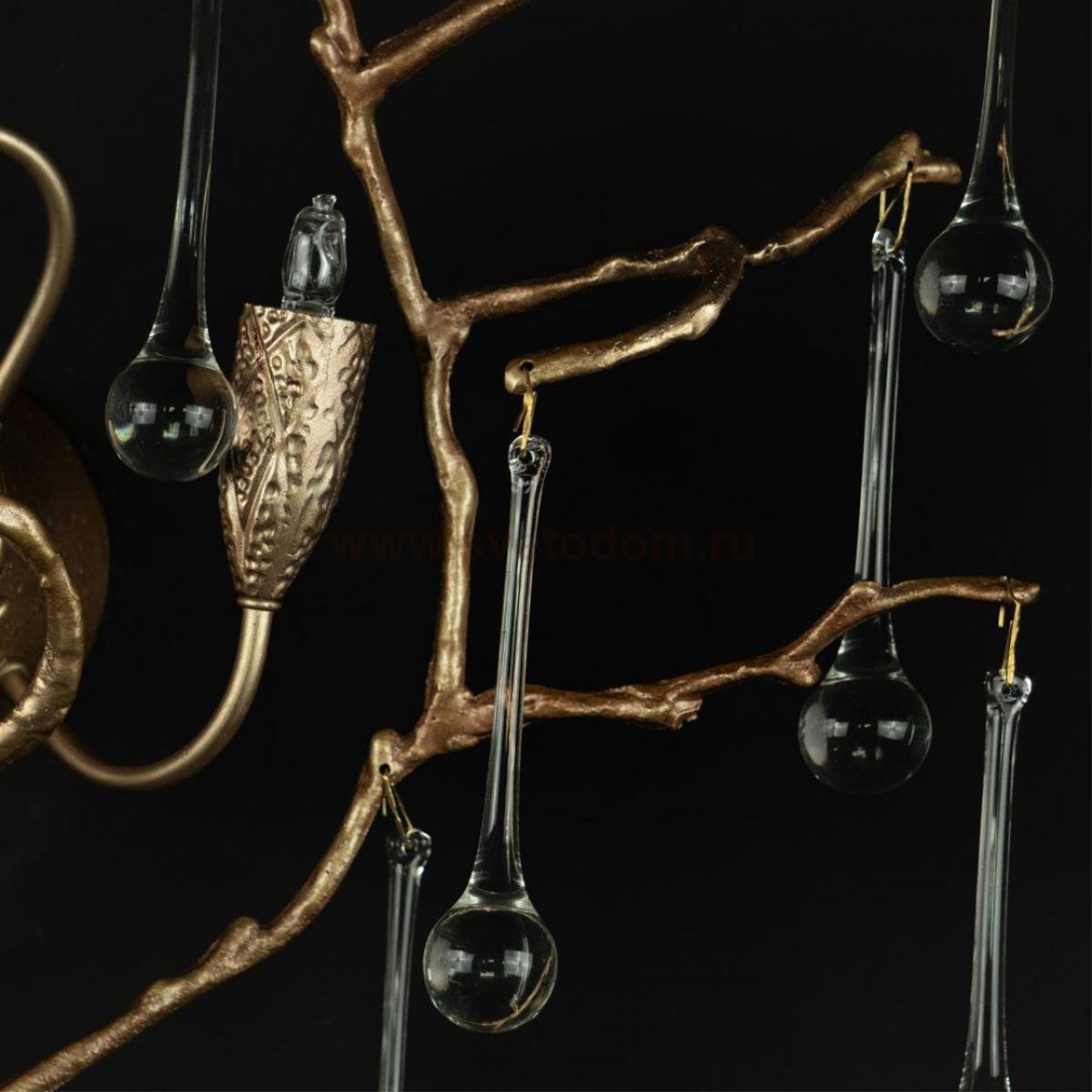 Настенный светильник бра Loft it 10067/3W GB Bijout