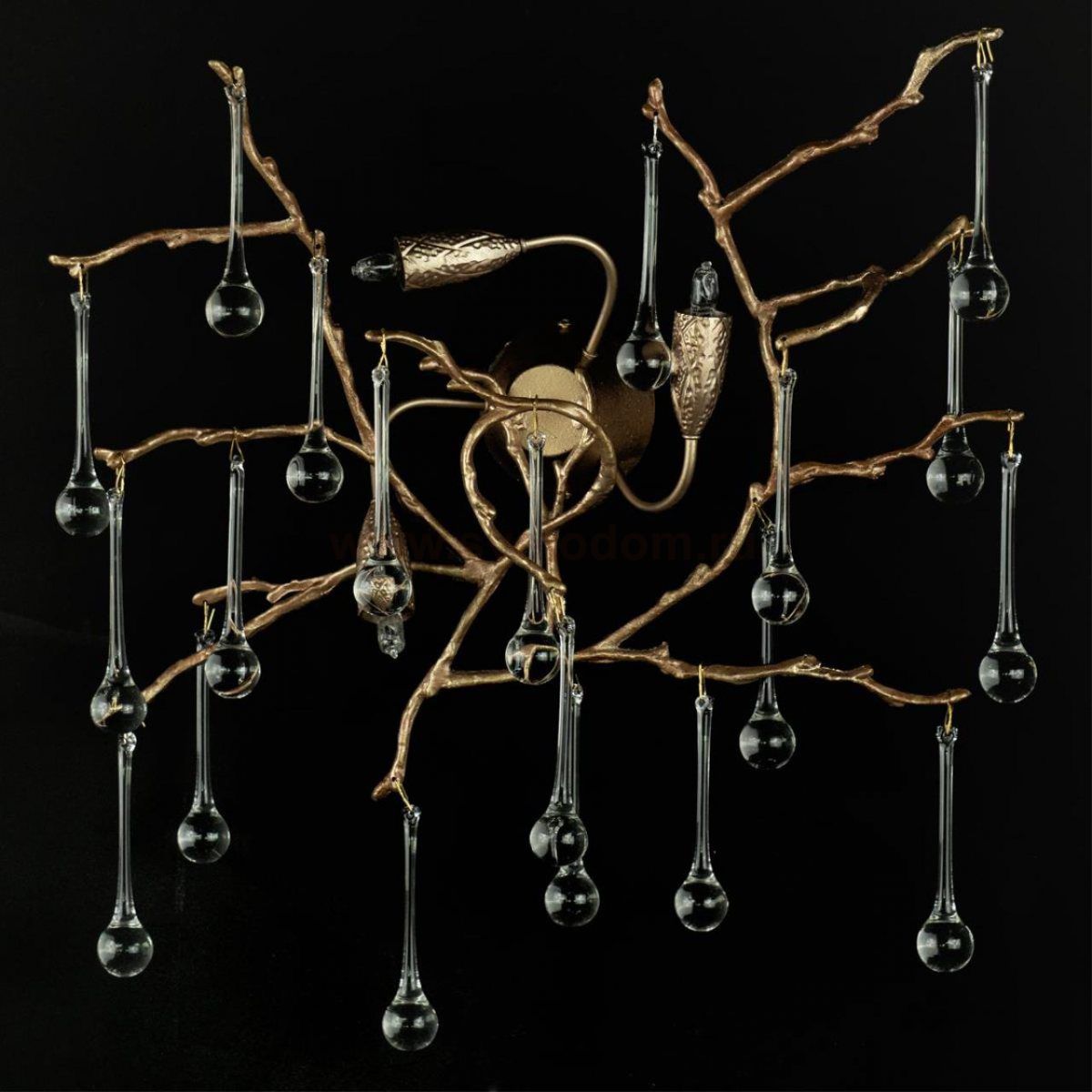 Настенный светильник бра Loft it 10067/3W GB Bijout