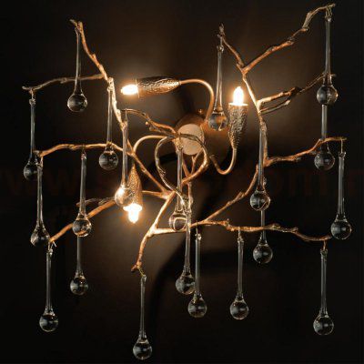 Настенный светильник бра Loft it 10067/3W GB Bijout