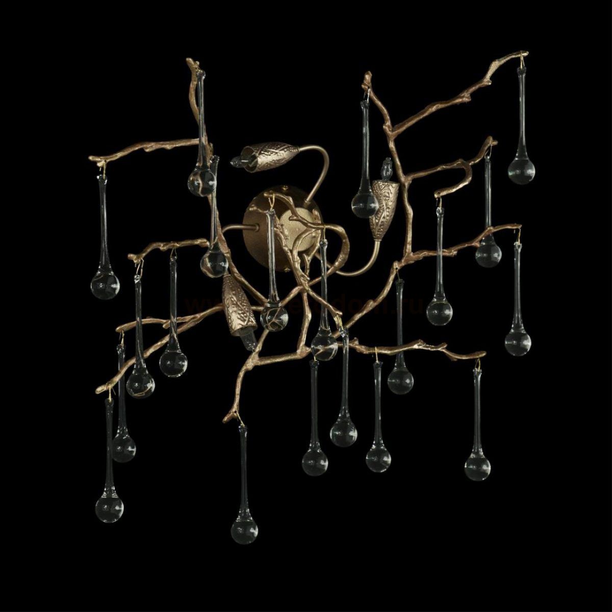 Настенный светильник бра Loft it 10067/3W GB Bijout