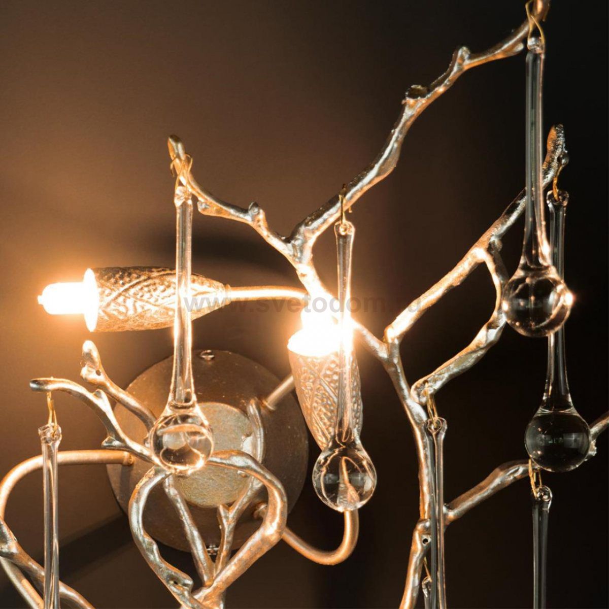 Настенный светильник бра Loft it 10067/3W SG Bijout