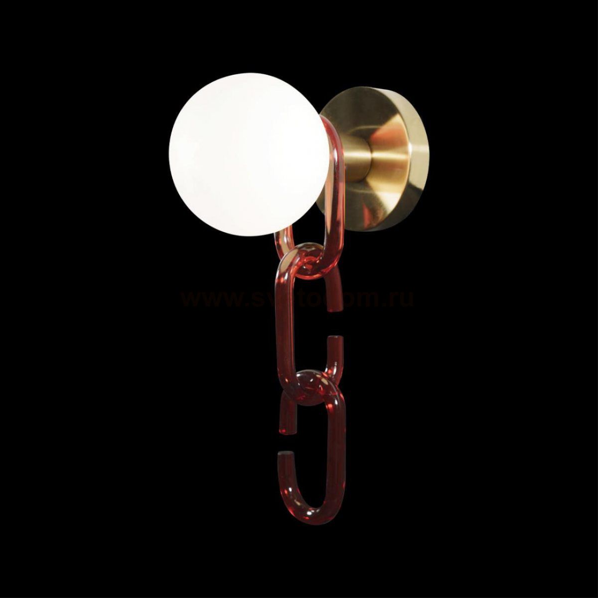 Настенный светильник бра Loft it 10128W Red Chain