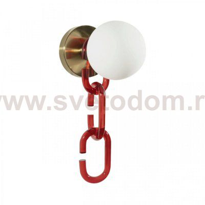 Настенный светильник бра Loft it 10128W Red Chain