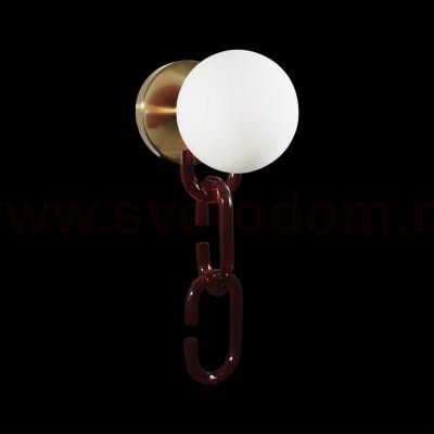 Настенный светильник бра Loft it 10128W Red Chain