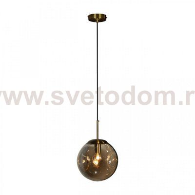 Подвесной светильник шар тонированный 250мм Loft it 10131 Amber Motion